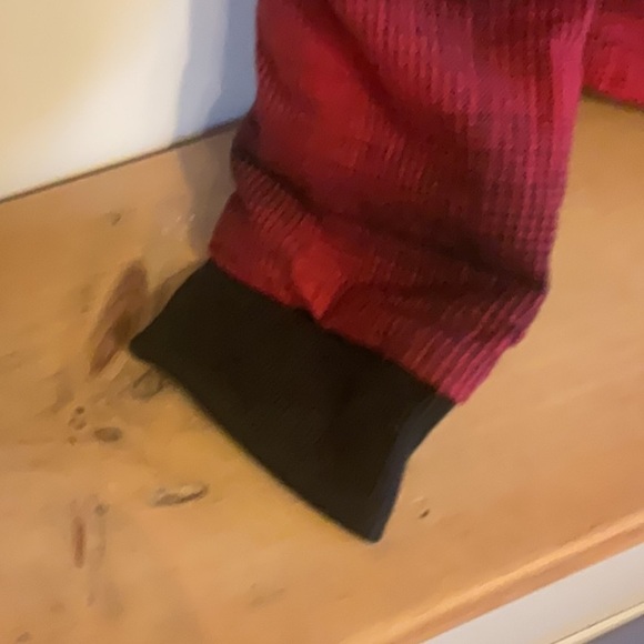 Red Plaid Sherpa-Lined Jacket - Picture 4 of 8